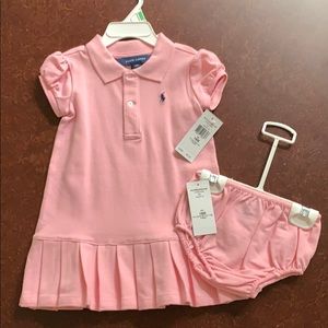 Brand New Ralph Lauren 18 mo Girls Tennis Dress